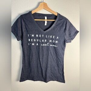 Rustic United women’s V  T-Shirt I’m a cool mom NWOT size M